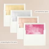 "Skyline San Francisco" - Wedding Invitations in Magenta by Laura Condouris - Envelope Liner Options