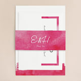 "Skyline San Francisco" - Wedding Invitations in Magenta by Laura Condouris - Assembled