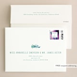 "Airy Blooms" - Wedding Invitations in Haute Hibiscus by Simona Camp - FREE Recipient Addressing