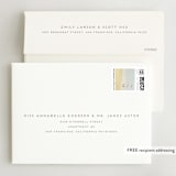 "Off Shore" - Wedding Invitations in Dawn by Grace Kreinbrink - FREE Recipient Addressing