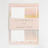 "Off Shore" - Wedding Invitations in Dawn by Grace Kreinbrink - Assembled