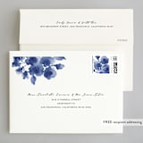 "Cornflower Wedding" - Wedding Invitations in Periwinkle by Chris Griffith - FREE Recipient Addressing