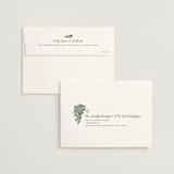 "Succulent Surround" - Wedding Invitations in Cloud by Susan Moyal - FREE Recipient Addressing