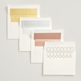 "Succulent Surround" - Wedding Invitations in Cloud by Susan Moyal - Envelope Liner Options