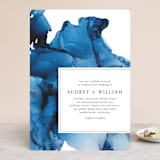 "blue tides" - Wedding Invitations in Sea Blue by Erin Deegan - Front