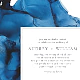 "blue tides" - Wedding Invitations in Sea Blue by Erin Deegan - Close-Up