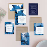"blue tides" - Wedding Invitations in Sea Blue by Erin Deegan - Invitation Suite