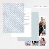 "Grande Botanique" - Wedding Invitations in Mist by Bonjour Paper - Back of Card