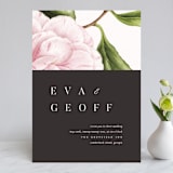 "Botanic" - Wedding Invitations in Midnight by kelli hall - Front