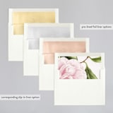 "Botanic" - Wedding Invitations in Midnight by kelli hall - Envelope Liner Options