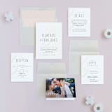 "Today & Always" - Wedding Invitations in Peach by Stacey Meacham - Invitation Suite