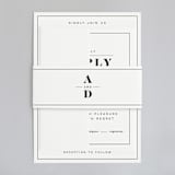 "Prelude" - Wedding Invitations in Vanilla by Nazia Hyder - Assembled