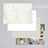 "Postcard from the Desert" - Wedding Invitations in Sunset by Pink House Press - Back of Card