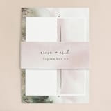 "Sweet Setting" - Wedding Invitations in Carnation by Lindsay Megahed - Assembled
