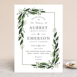 "Paradise" - Wedding Invitations in Forest by Oma N. Ramkhelawan - Front