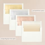 "Amore" - Wedding Invitations in Sunset by Susan Moyal - Envelope Liner Options