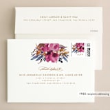 "Fall romance" - Wedding Invitations in Jewelled by Creo Study - FREE Recipient Addressing