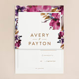 "Fall romance" - Wedding Invitations in Jewelled by Creo Study - Assembled