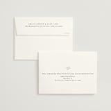 "Sense and Sensibility" - Wedding Invitations in Cloud by Design Lotus - FREE Recipient Addressing