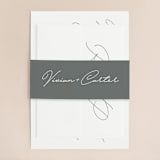 "Brooklyn" - Wedding Invitations in Cement by Lauren Chism - Assembled