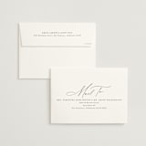"Scripted Names" - Wedding Invitations in Pearl by Hooray Creative - FREE Recipient Addressing