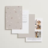 "the arch" - Wedding Invitations in Stone by Elly - Back of Card Options
