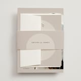 "the arch" - Wedding Invitations in Stone by Elly - Assembled with Belly Band