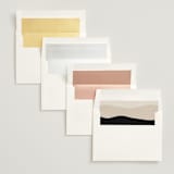 "Modernline" - Wedding Invitations in Cotton by April Astudillo - Envelope Liner Options