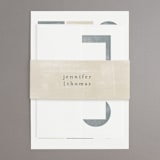 "Abstract Shapes" - Wedding Invitations in Vineyard by Paden Gillette - Assembled