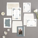 "Abstract Shapes" - Wedding Invitations in Vineyard by Paden Gillette - Invitation Suite