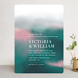"Crazy in Love" - Wedding Invitations in Mist by iamtanya - Front