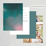"Crazy in Love" - Wedding Invitations in Mist by iamtanya - Back of Card