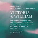 "Crazy in Love" - Wedding Invitations in Mist by iamtanya - Close-Up