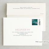 "Crazy in Love" - Wedding Invitations in Mist by iamtanya - FREE Recipient Addressing