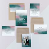 "Crazy in Love" - Wedding Invitations in Mist by iamtanya - Invitation Suite