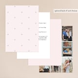 "Desert Rocks" - Wedding Invitations in Blush by Owl and Toad - Back of Card