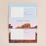 "Desert Rocks" - Wedding Invitations in Sunset by Owl and Toad - Assembled