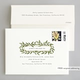 "botanica" - Wedding Invitations in Midnight by Griffinbell Paper Co. - FREE Recipient Addressing