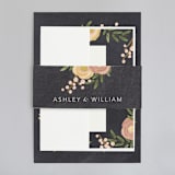"botanica" - Wedding Invitations in Midnight by Griffinbell Paper Co. - Assembled
