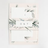 "Winterelle" - Wedding Invitations in Cornflower by Petra Kern - Assembled