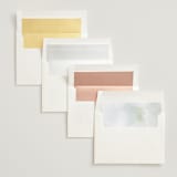 "Maya Rustica" - Wedding Invitations in Rose by Petra Kern - Envelope Liner Options
