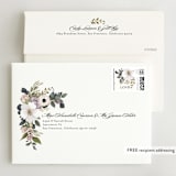 "Spring Botanicals" - Wedding Invitations in Lilac by Susan Moyal - FREE Recipient Addressing