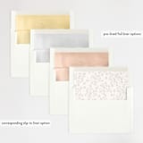 "Spring Botanicals" - Wedding Invitations in Lilac by Susan Moyal - Envelope Liner Options