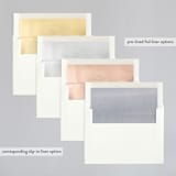 "Wildflower Garden" - Wedding Invitations in Meadow by Wildfield Paper Co - Envelope Liner Options