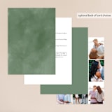 "garden path" - Wedding Invitations in Ivory by Kristie Kern - Back of Card