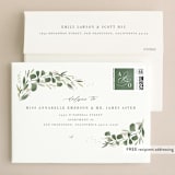 "garden path" - Wedding Invitations in Ivory by Kristie Kern - FREE Recipient Addressing