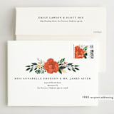 "Flourishing" - Wedding Invitations in Bloom by Beth Schneider - FREE Recipient Addressing