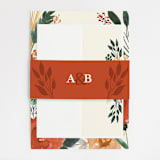 "Flourishing" - Wedding Invitations in Bloom by Beth Schneider - Assembled