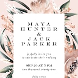 "Rustica" - Wedding Invitations in Cantaloupe by Petra Kern - Close-Up