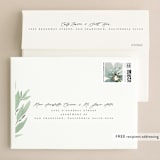 "Gardens Edge" - Wedding Invitations in Garden by Grace Kreinbrink - FREE Recipient Addressing